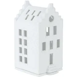 Räder Living Lichthaus Backsteinhaus Porzellan 7,5x8x16 cm von Räder