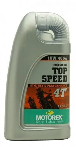 MOTOREX 4T Top Speed SAE 10W-40 Motorrad Motoröl 1l