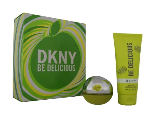 DKNY Donna Karan Be Delicious Eau De Parfum edp 30ml + Body Lotion 100ml