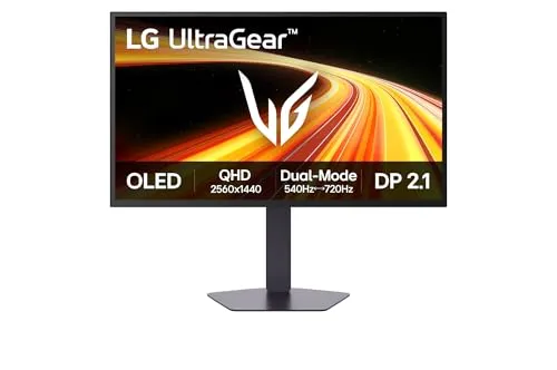 LG UltraGear 27GX790B-B.AEU 27 Zoll QHD Gaming Monitor - Erleben Sie Gaming auf einem neuen Level mit dem LG UltraGear 27GX790B-B.AEU. Der 27 Zoll OLED-Monitor bietet brillante WQHD-Auflösung, ultraschnelle 0,02 ms Reaktionszeit und flexible Anschlussmöglichkeiten für ein optimales Spielerlebnis.