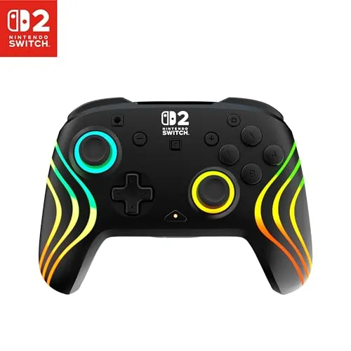 Turtle Beach Afterglow Wave Kabelloser RGB-Gaming-Controller für Nintendo Switch 2