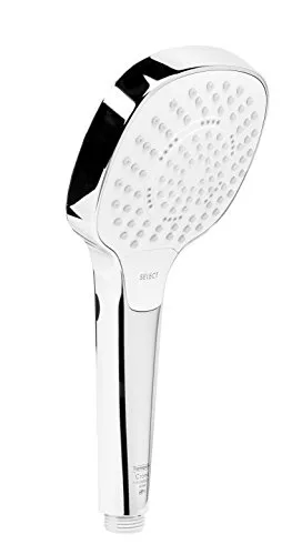 hansgrohe Croma Select E Multi Handbrause 26810400 - Handbrausen mit 3 Strahlarten, komfortable Strahlartenumstellung durch Select-Taste, ideal für entspannende Duscherlebnisse.