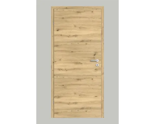 Produktbild Pertura Zimmertür Yori CPL Eiche Astig quer 61,0x198,5 cm Links