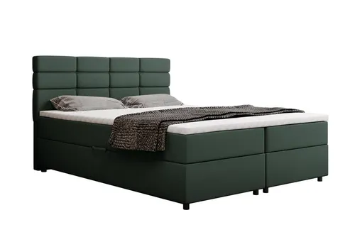 Panda Möbel Boxbett, Hellblau, 160x206 cm – Oeko-Tex® Standard 100
