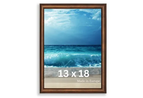 Victor (Zenith) Bilderrahmen David, Bilderrahmen Braun 13x18 cm, Bilderrahmen Art Deco