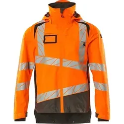 Hard Shell Jacke Mit Leichtem Futter Jacke 19301 Gr. 2xl, Hi-vis Orange/dunkelanthrazit - Mascot