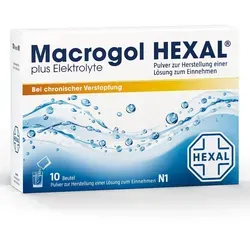 Macrogol HEXAL plus Elektrolyte 10 St