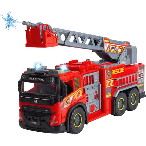 Dickie Giant Fire Truck (203719031) - Spielfahrzeug, riesiger Feuerwehrtruck für aufregende Abenteuer und realistischen Spielspaß