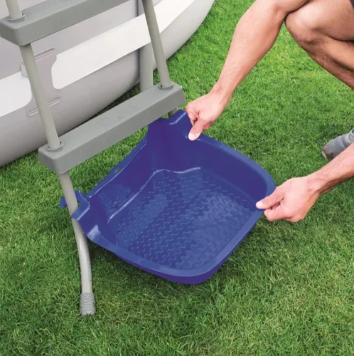 Bestway 58308 Fußbad, Blau, Quadratisch, 9 l von Bestway