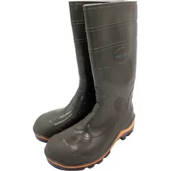 Sicherheitsstiefel Stefano S5 Stahlkappe Arbeitsstiefel Baustiefel Regenstiefel , Farbe:grün, Größe:42 - Grün - 42