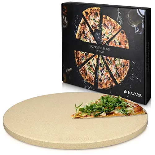 Navaris Cordierit Pizzastein XXL von Navaris