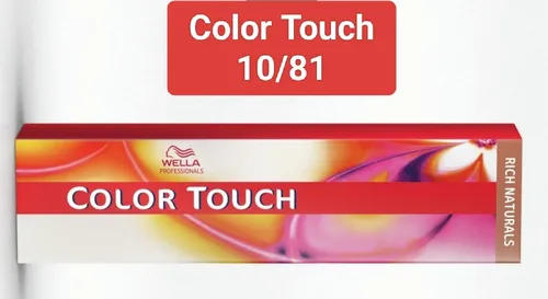 Color Touch Rich Naturals 10/81 - Hell Lichtblond Perl Asch - Haarfärbemittel mit bis zu 57% mehr Farbfacetten und 63% mehr Glanz. Die schonende, ammoniakfreie Creme-Formel sorgt für brillantes Farbergebnis und pflegt Ihr Haar.