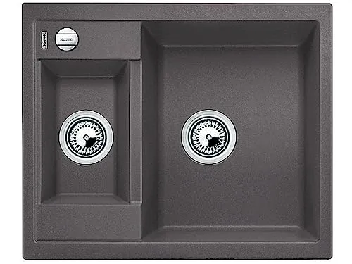 BLANCO METRA 6 Granitspüle aus SILGRANIT felsgrau in grau von BLANCO
