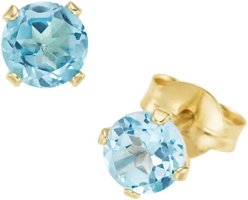 Firetti Paar Ohrstecker mit Blautopas in blau von Firetti