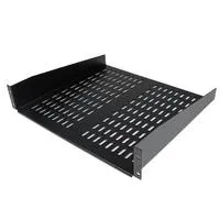 StarTech.com 2 HE Universal Server Rack - belüfteter Fachboden bis 22 Kg, ideal für effiziente Kühlung und optimale Nutzung des Platzes