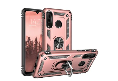 Tec-Expert Handyhülle Outdoor Cover Hülle für Huawei P30 Lite 6.15 Zoll, 6.15, Premium Hülle aus verstärktem Polycarbonat
