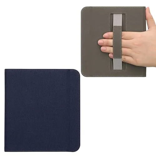 kwmobile Klapphülle kompatibel mit Kobo Kobo Libra Colour/Tolino Vision Color Hülle