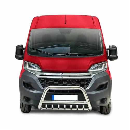 Frontbügel für Citroen Jumper 2006-2016 – Rostfreier Schutz - Hochwertiger Frontschutzbügel aus Edelstahl 304 V2A für Citroen Jumper, bietet zuverlässigen Rammschutz und besticht durch seine glänzende Oberfläche. Ideal für den täglichen Einsatz.