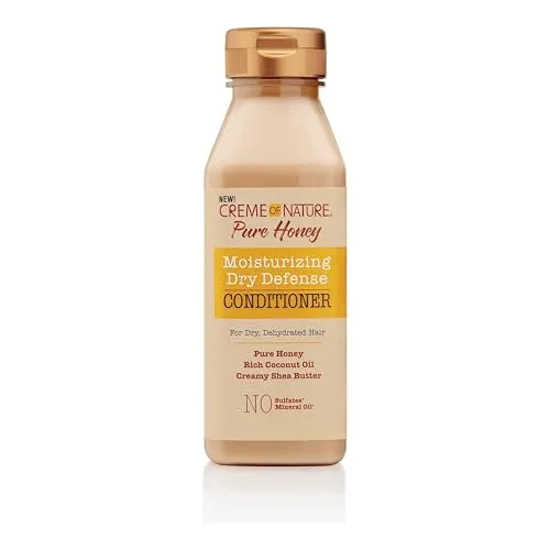 Creme Of Nature Pure Honey Feuchtigkeitsspendender Conditioner für trockene Haare, 350 ml