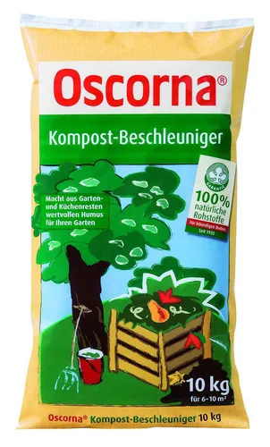 Oscorna Kompostbeschleuniger 10kg - Biologischer Schnellkomposter - Kompostbeschleuniger in biologischer Qualität, ideal für schnelle und effektive Kompostierung im Garten. Perfekt für umweltbewusste Gärtner!