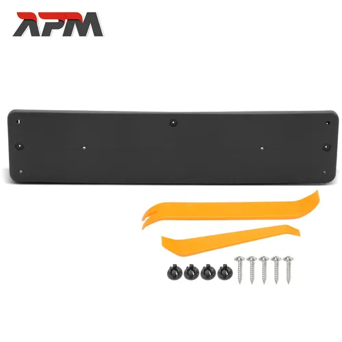 Kennzeichenhalter Vorne Schwarz 520mm für Mercedes-Benz E350 E550 W212 2010-2013