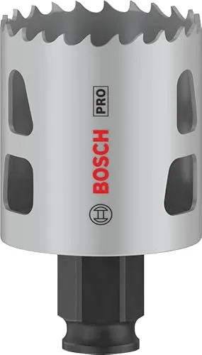 Bosch 1x PRO Multi Material Power Change Plus Lochsäge (für Weichholz, Trockenbauwand, Ø 44 mm, Professional Zubehör Bohrmaschine)