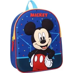 Vadobag Kinderrucksack 9 Liter Mickey Mouse Strong Together 3D - Blau