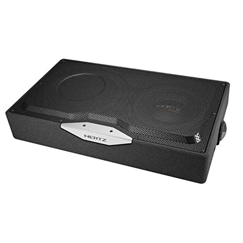 HERTZ EBX F20.5 400Watt Ultra Flat Subwoofer - Car-HiFi-Lautsprecher mit ultraflachem Profil für einfache Platzierung im Fahrzeug und einem innovativen Easy-Remove Montagesystem für eine zuverlässige Installation.