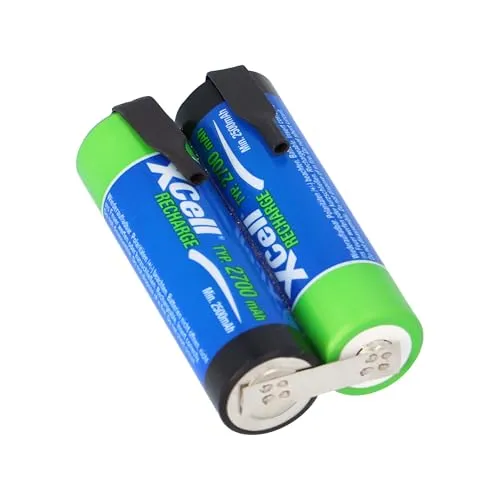 2er Reihe Akkupack mit Lötfahne AA Mignon XCell 2,4V 2700mAh Hochstrom-,Schnellladefähig,