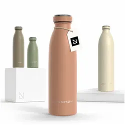 LARS NYSØM Isolierflasche Ren in pink von LARS NYSØM