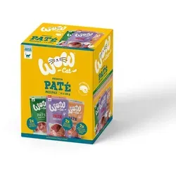Wow Cat Adult Multipack | 6x 125g Katzenfutter nass