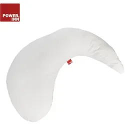POWER INN® ON TOUR Wellnesskissen ca. 75 x 35 cm | Weiß | gemütliches Reisekissen