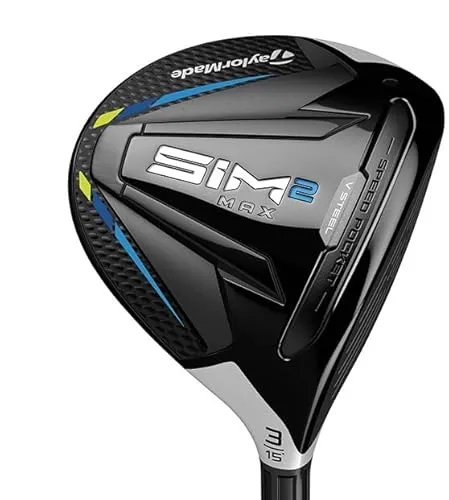 Taylormade Damen Sim2 Max Holz 5, Schwarz, Lady