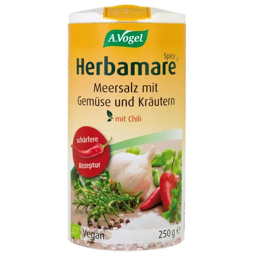 HERBAMARE spicy Meersalz A.Vogel 250 g