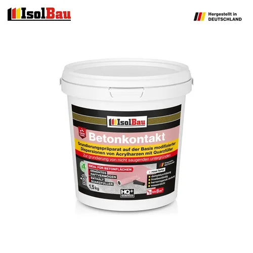 Betonkontakt Haftbrücke 1,5 kg Haftgrund Grundierung Quarzgrund Haftgrundierung