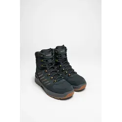 LOWA NABUCCO GTX Stiefel in Stahlblau/Beige - Größe 42 - Wanderschuhe mit robustem Velours- und Nubukleder, wasserdicht und ideal für anspruchsvolle Outdoor-Abenteuer.