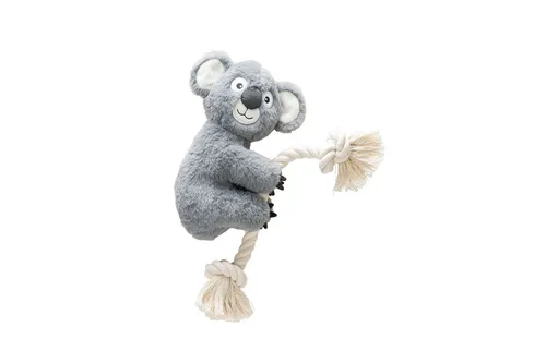 Karlie Hundespielzeug Kletter Koala Plüsch grau 40 x 18 cm