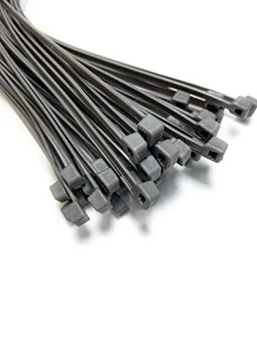 Silber Kabelbinder Extra lange Krawatten 9mm x 750mm Schwerlast Zip 20 Stück