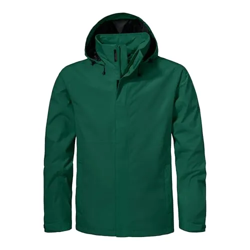 SCHÖFFEL Herren Jacke Gmund M – Atmungsaktive Wanderjacke - Wasser- und winddichte 2-Lagen Jacke aus robustem Material mit hoher Atmungsaktivität. Ideal für Wanderungen, schützt vor Regen und Wind und sorgt für optimalen Tragekomfort.
