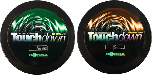 Korda Touchdown 1000m - Karpfenschnur, Farbe:brown, Durchmesser/Tragkraft:0.43mm / 20lb (9kg)
