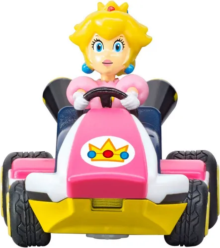 Carrera 2.4GHz Mario KartTM Mini RC Peach - Mini RC-Auto im Mario Kart Design, ideal für kleine Rennfahrer und Spaß im Freien!