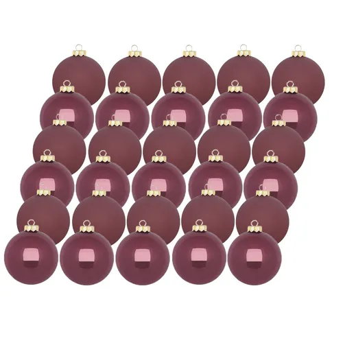 Weihnachtskugeln 30 Stk 6cm Dusty Rose Christbaumkugeln Kugeln