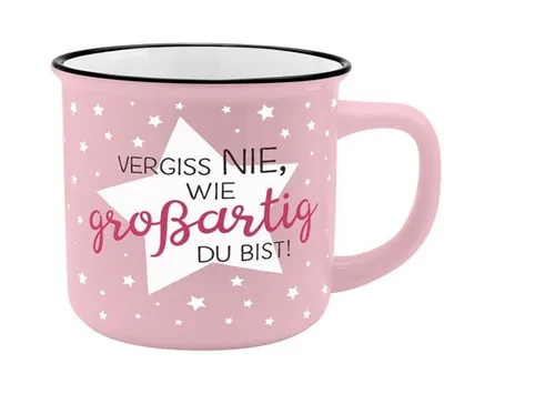 Kaffee- & Teebecher Pink von Sheepworld