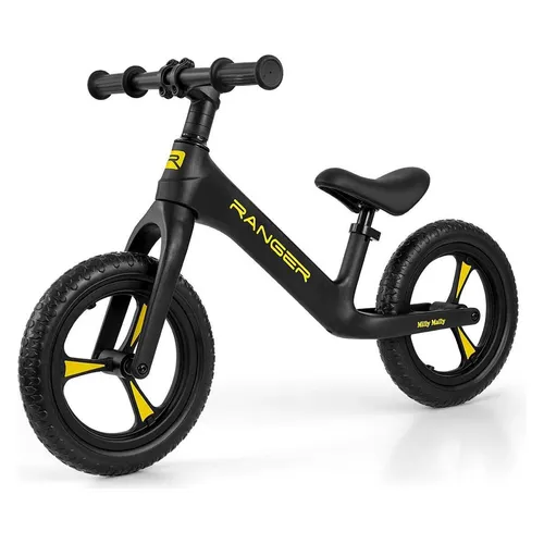 Mally Kinder Balance Fahrrad Milly Ranger Schwarz (12