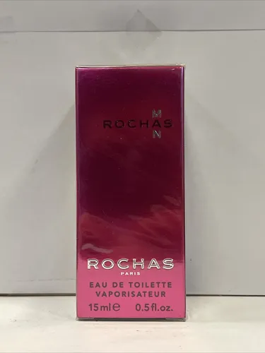 Rochas Man Eau de Toilette 15 ml - Eau de Toilette für Herren mit einzigartiger Kombination aus süßen und würzigen Noten. Ideal für moderne Männer, die einen maskulinen, langanhaltenden Duft suchen.