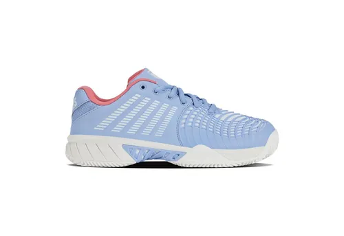 K-Swiss Express Light 3 Clay - Sandplatzcourt Tennisschuh blau 38 EU - Tennisschuhe für Sandplätze, leicht und atmungsaktiv für optimalen Komfort und Leistung auf dem Platz.