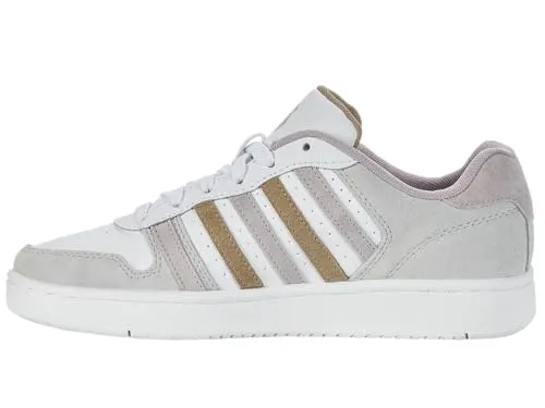 K-Swiss Damen Court Sneaker, WT/ASH of ROS/CRNSTK, 37 EU