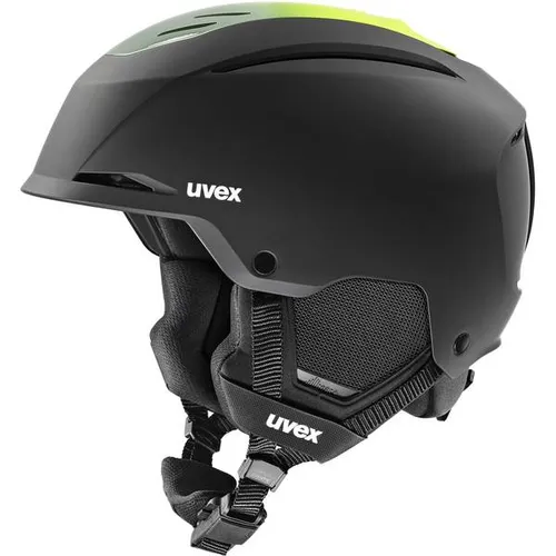 Uvex Resolution Skihelm schwarz-electrum matt 55-59 cm von uvex