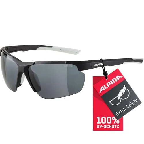 Alpina Defey HR Ceramic Mirror Fahrradbrille grau/schwarz von Alpina