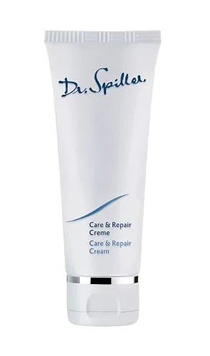 Dr. Spiller Care & Repair Creme 50 ml - Anti-Faltenprodukte mit 100% natürlichen Inhaltsstoffen, sorgt für Spannkraft und Elastizität der reifen Haut, ideal als Tages- und Nachtpflege.